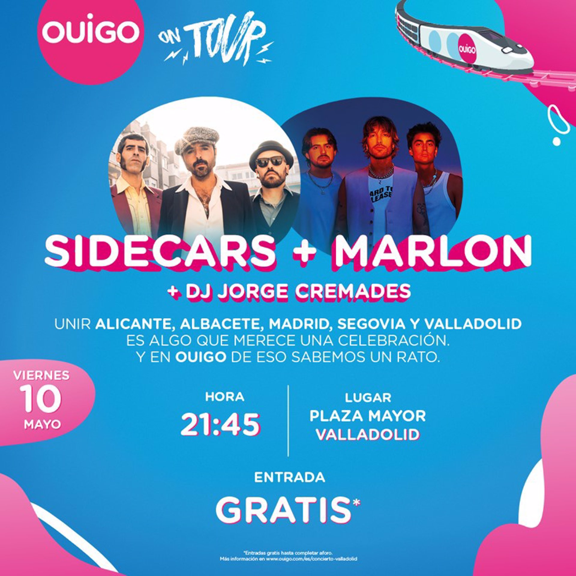 Sidecars y Marlon en Valladolid